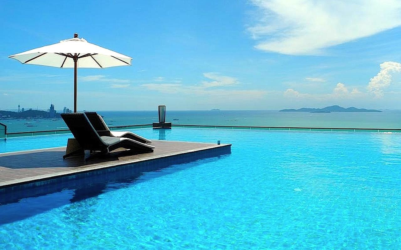 Wong Amat Tower Appartement Pattaya Buitenkant foto
